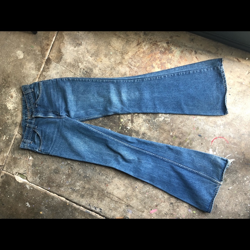 Vintage Levi's bell-bottoms,orange tab(vntg 31x36)